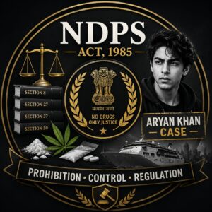 Read more about the article Aryan Khan NDPS Case (Cordelia Cruise Drugs Case, 2021)